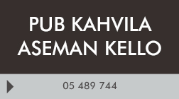 Jutta Ilvonen / Pub Kahvila Aseman Kello logo